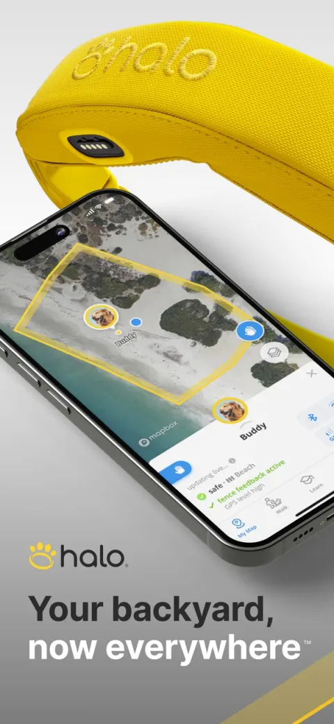 Halo Collar App Store screenshot 1